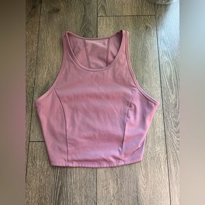 Women’s purple target athletic top